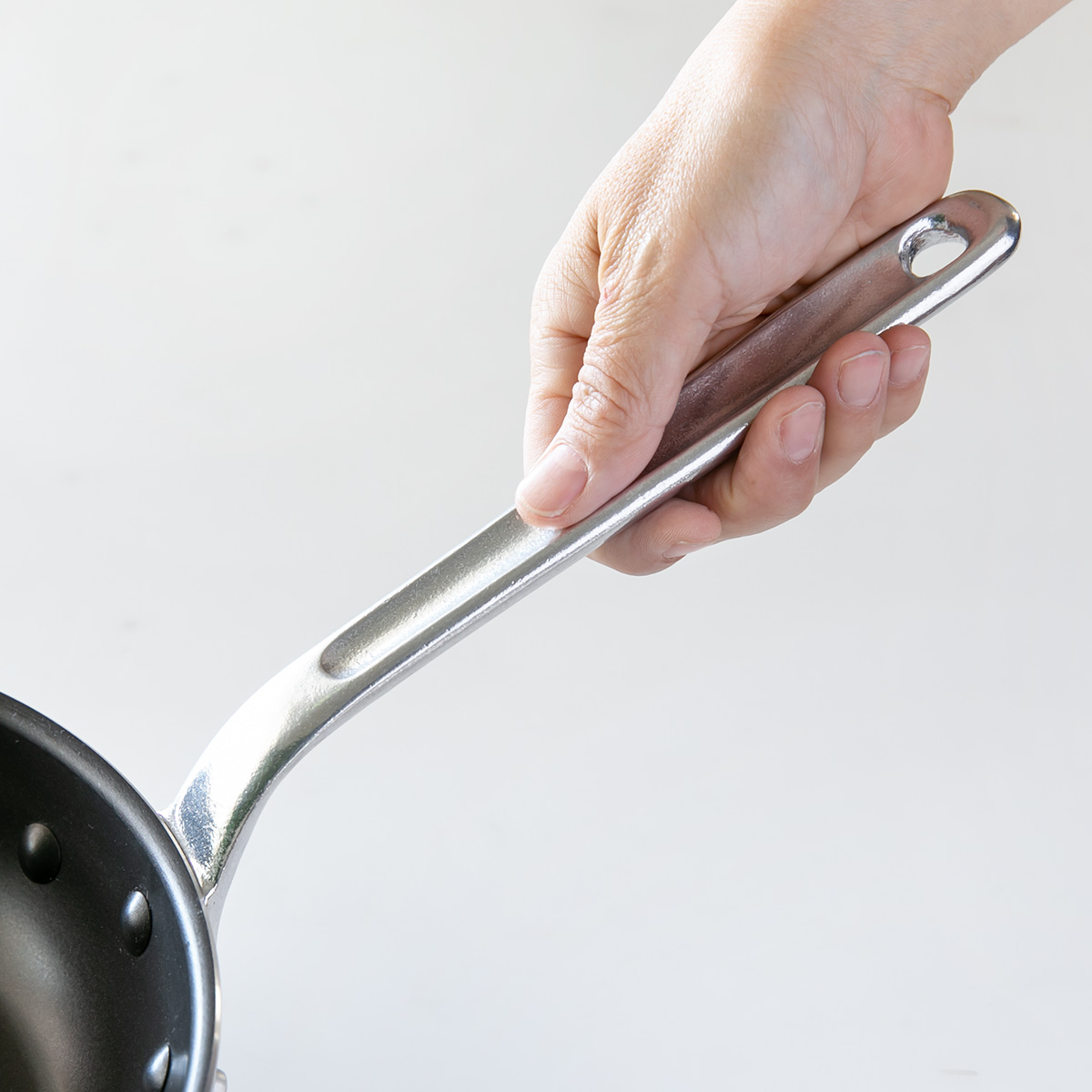 フライパン 21cm アルミ製 シルクフライパン 日本製 中尾アルミ