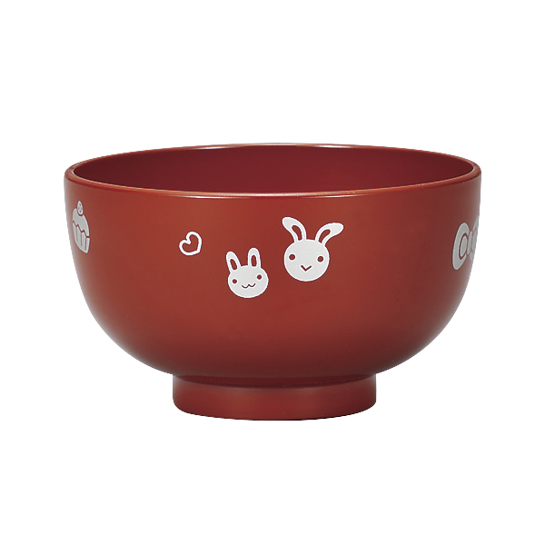 宮本産業 汁椀 260ml 子供用食器 プラスチック お椀 日本製 クリーン