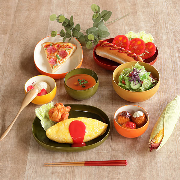 プレート 23cm WAYOWプレート 皿 食器 和洋兼用 プラスチック 日本製