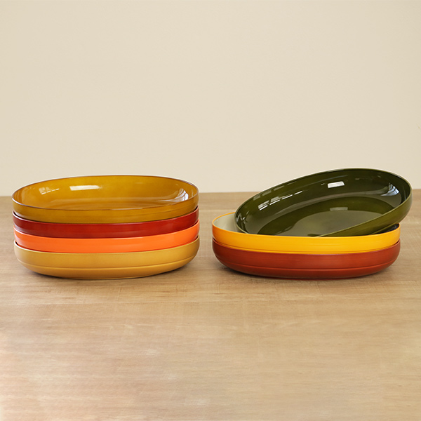 プレート 23cm WAYOWプレート 皿 食器 和洋兼用 プラスチック 日本製