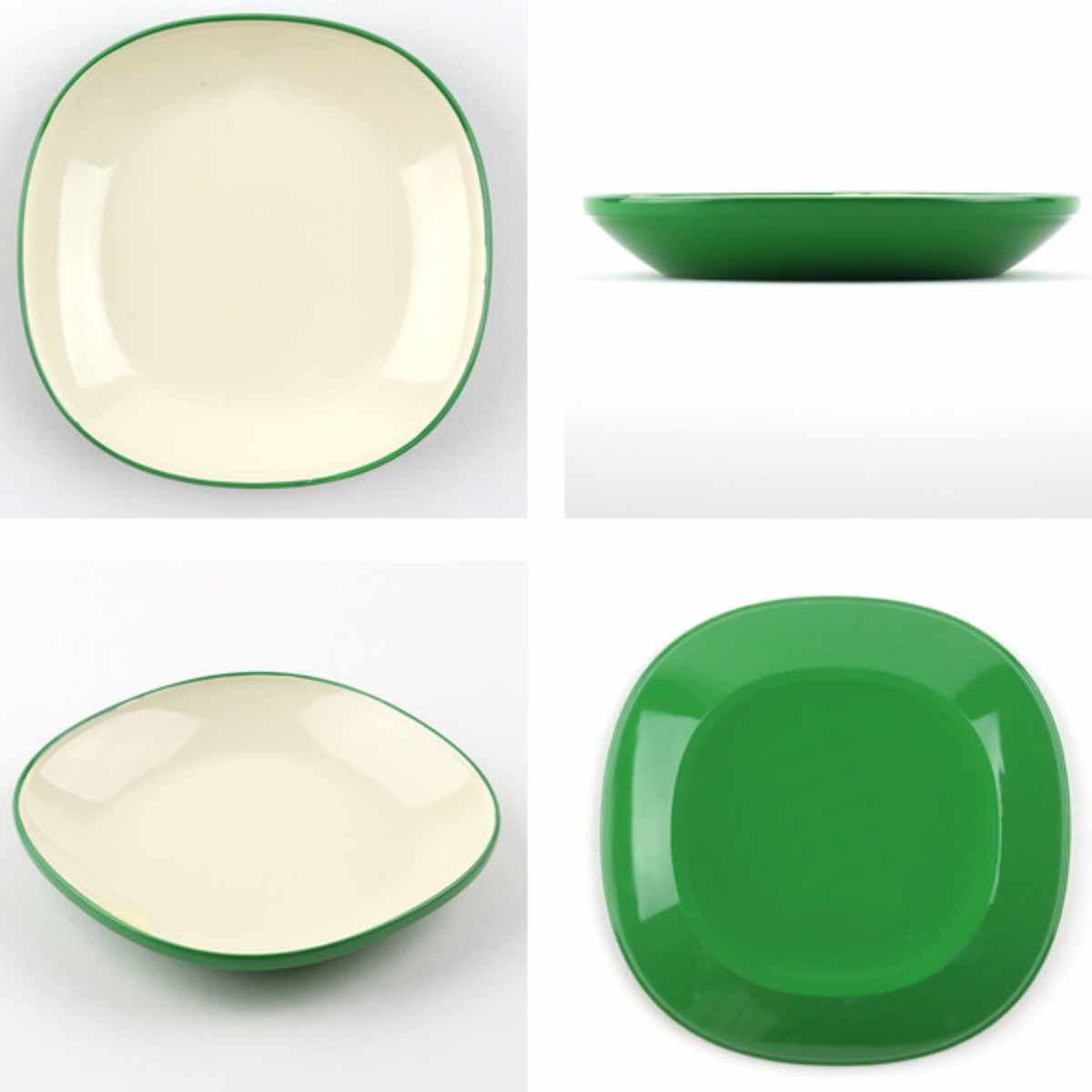 プレート 11cm SoLow Yasai ほうれんそう プラスチック （ 食洗機対応