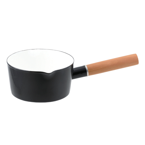 Honey Ware ミルクパン 15cm IH対応 ホーロー製 プレサージュ （ ガス
