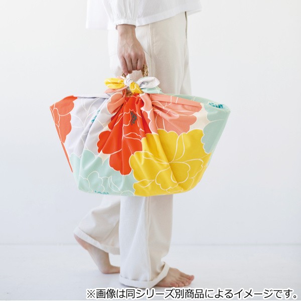 風呂敷 (多包布)・アラカルト(エコバック、カーテン）小粋な一枚布 ふろしき 山田繊維 風呂敷 エコバッグ 100cm 大判 ひめむすび Adeline Klam 梅