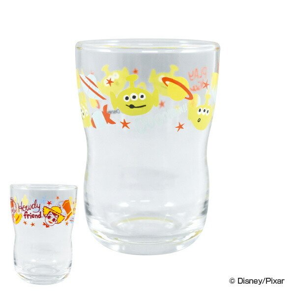 グラス 180ml トイ・ストーリー ディズニー ガラス製 コップ 食器
