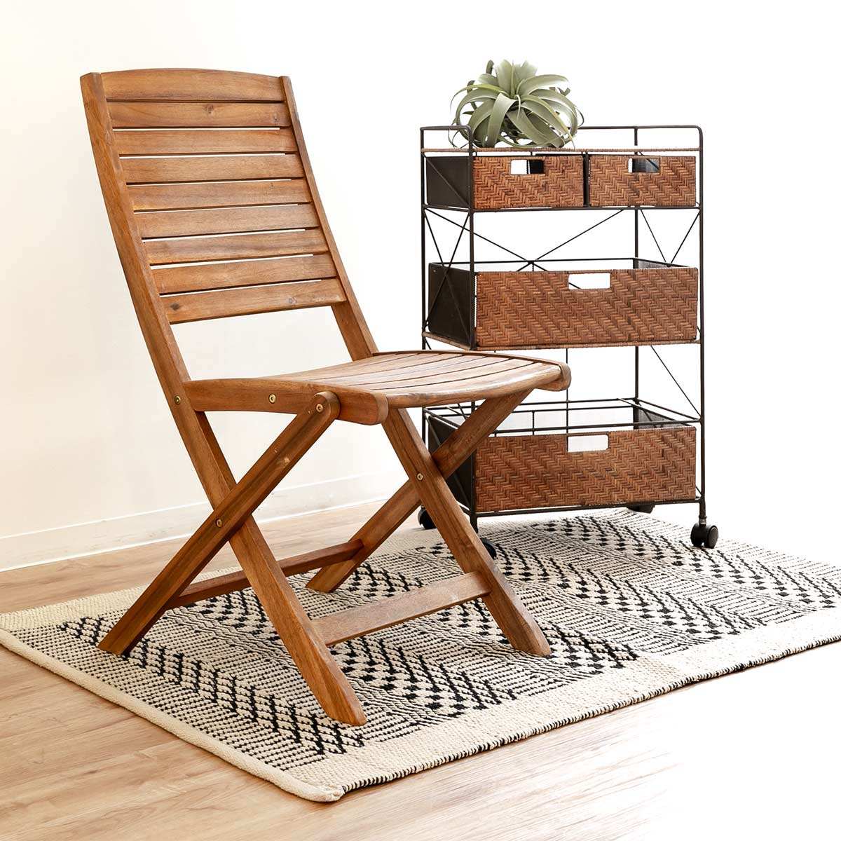 折りたたみウッドチェアー２脚セット ガーデンチェア 2脚 椅子 折りたたみ 木製 いす イス 庭 ガーデン