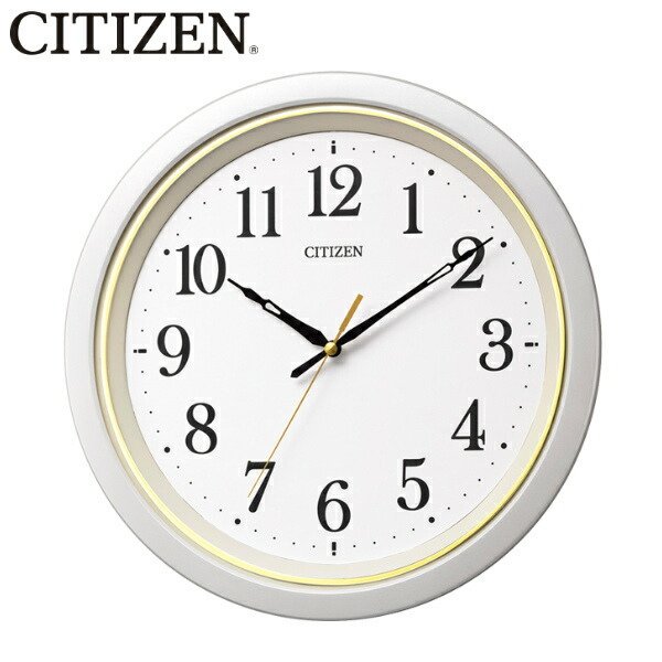 掛け時計 電波時計 シチズン CITIZEN スタンダードデザイン （ 壁掛け