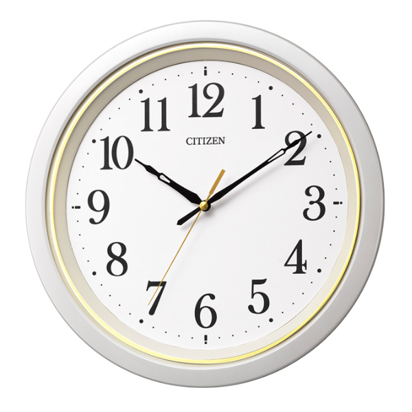 掛け時計 電波時計 シチズン CITIZEN スタンダードデザイン （ 壁掛け
