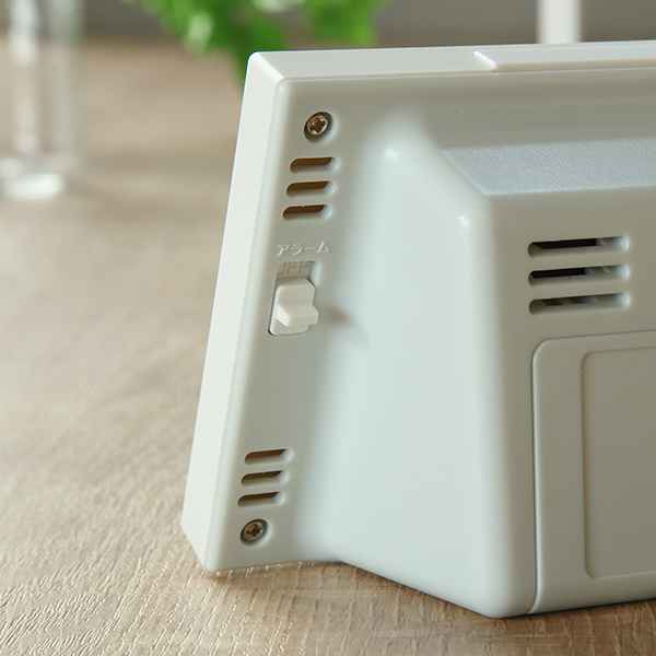 目覚まし時計 電波時計 温湿度計 カレンダー付...の詳細画像3