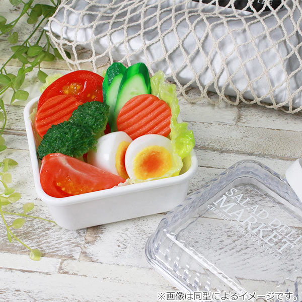 お弁当箱 2段 chat du cafe ネコ スクエアEMランチ 510ml ランチ