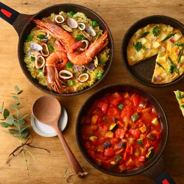 アイメディア フライパン 24cm 深型 IH対応 ゴールドマーブル （ ガス