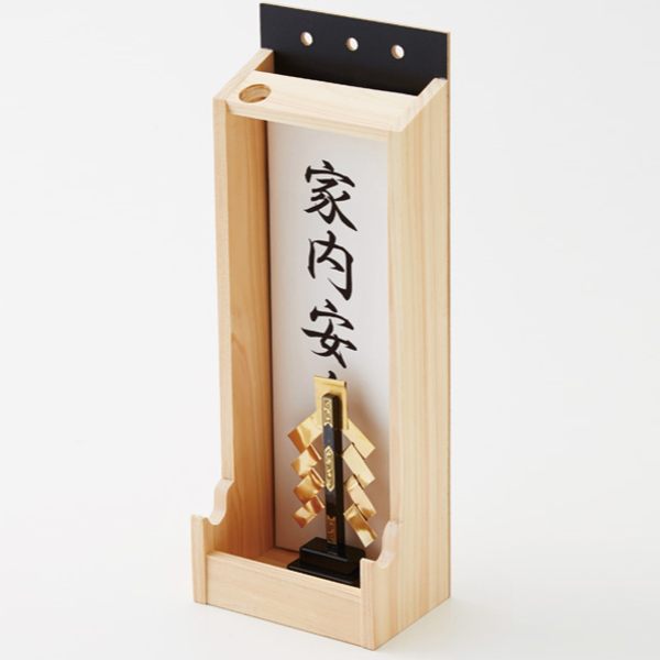 お札立て 壁掛け 神棚 宮大工が作ったお札＆破魔矢置き （ 神具 札差し