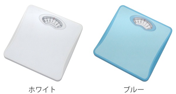 体重計 アナログ シェイプス （ ガラス ヘルスメーター アナログ体重計