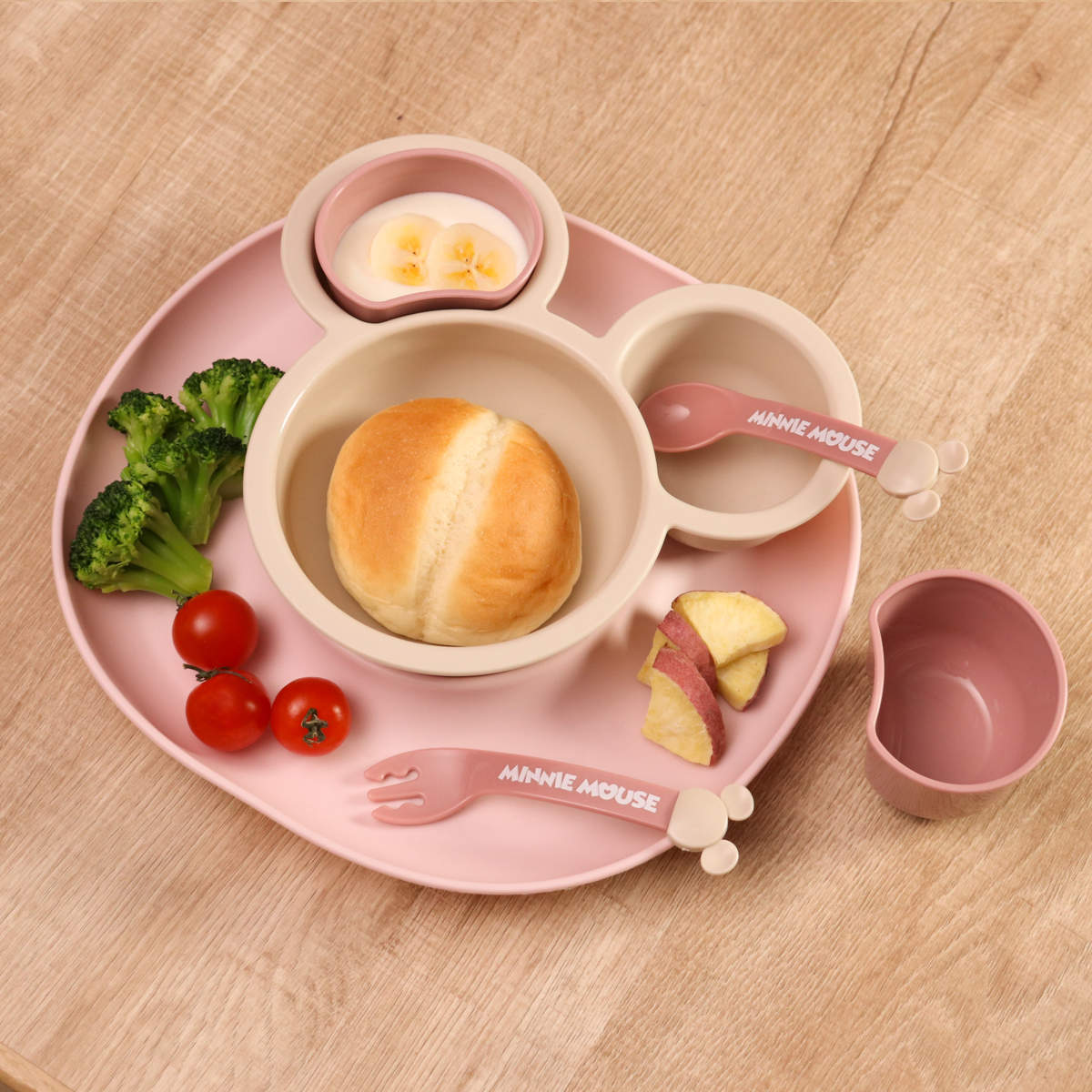 Disney（ディズニー） 離乳食 食器 セット ミッキーマウス ミニー