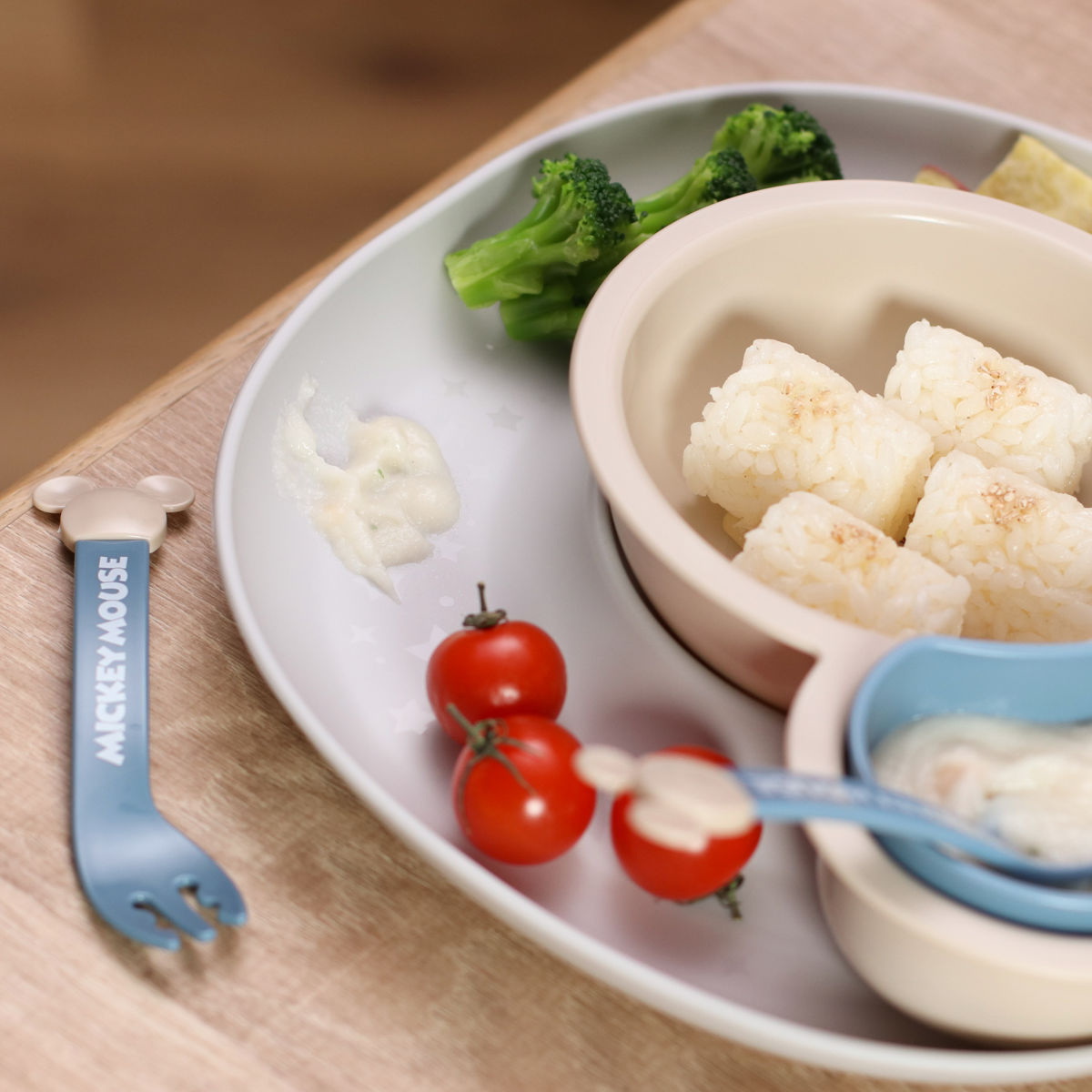 Disney（ディズニー） 離乳食 食器 セット ミッキーマウス ミニー