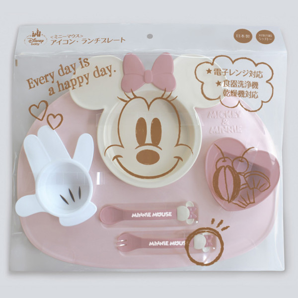 Disney（ディズニー） ランチプレート ベビー食器 セット ミニーマウス