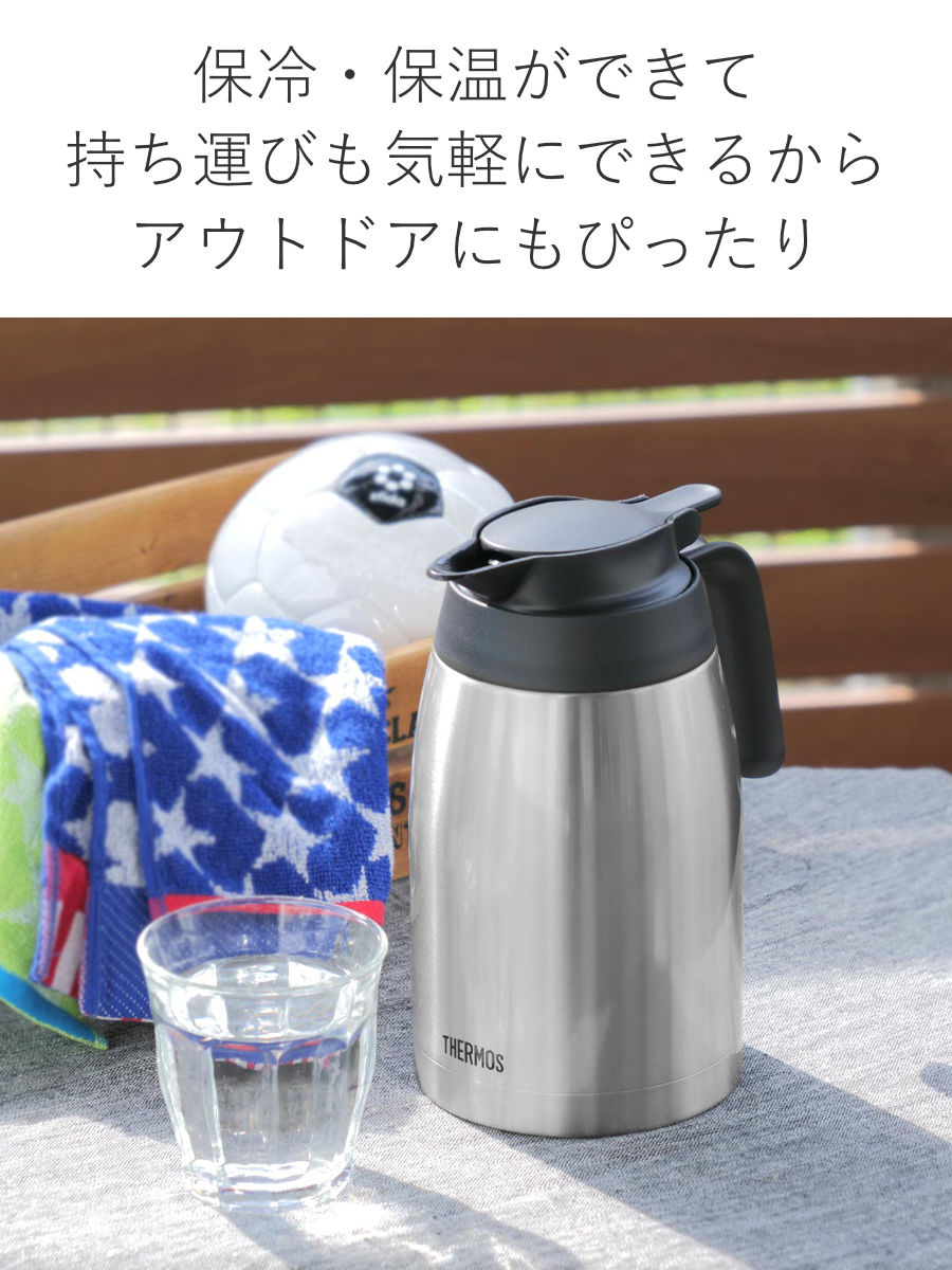 THERMOS（サーモス） ポット 1.5L 保温 魔法瓶 TTB-1500 ステンレス