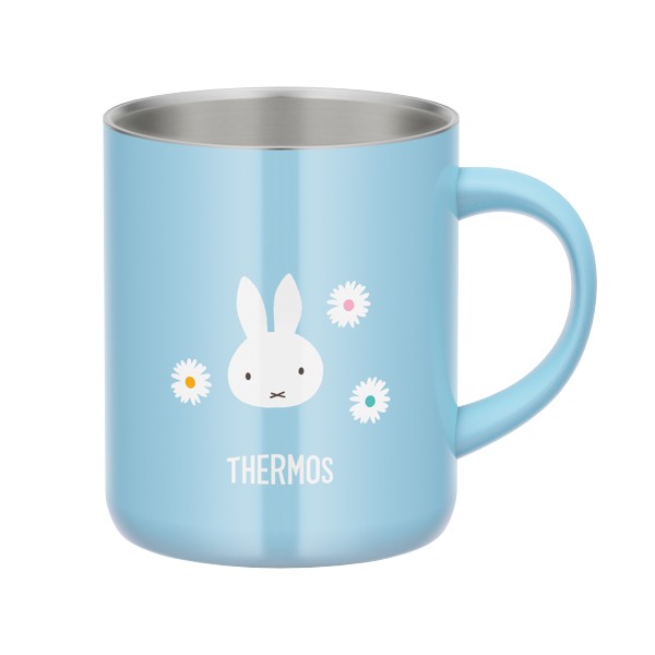 THERMOS HKS ロゴ マグカップ 350ml 2個セット　非売品 日産オンラインショップ：マグカップ ライトブルー