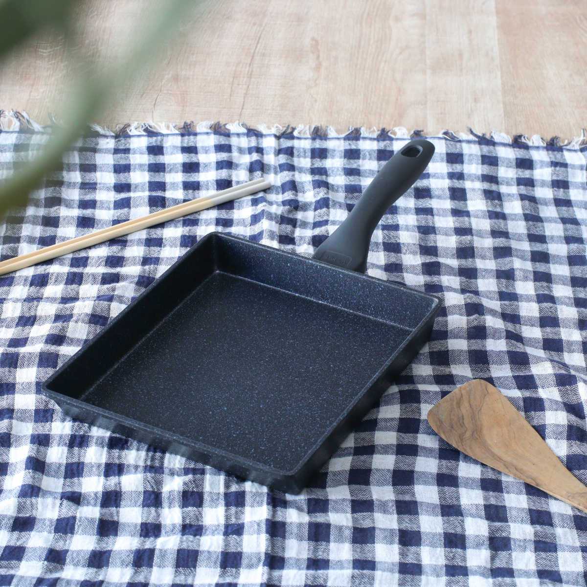 和平フレイズ 四角いフライパン 20×24cm IH対応 ランチーニ 底広 角型