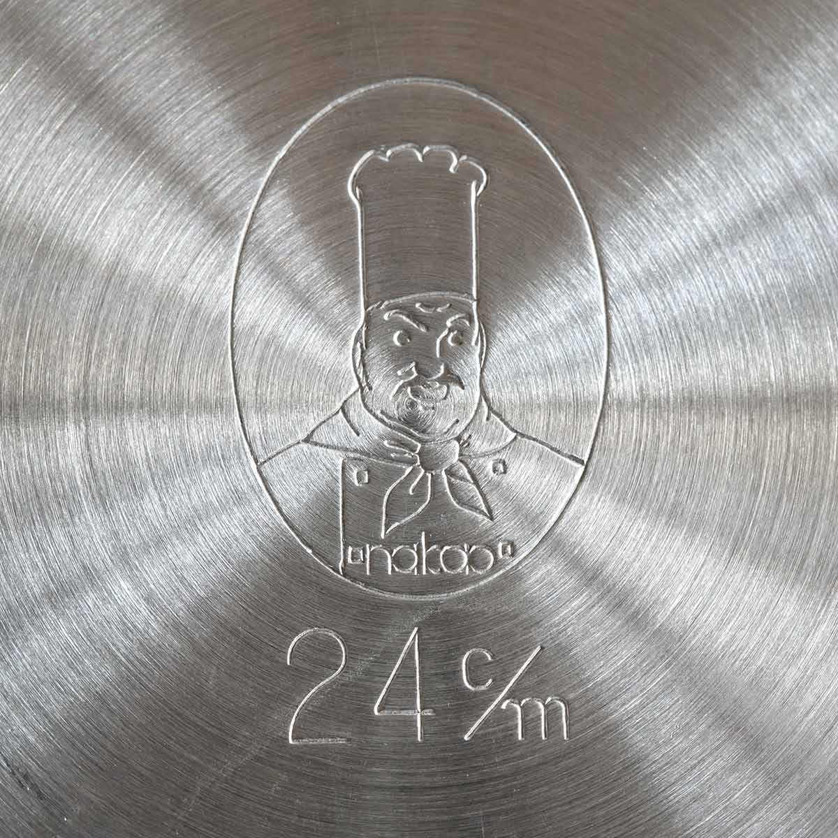 フライパン 27cm 浅型 アルミ製 フッ素樹脂加工 シルクフライパン 日本製 中尾アルミ （ ガス火対応 直火専用 炒め鍋 いため鍋 金属ヘラOK ふっ素加工 軽い ）_8