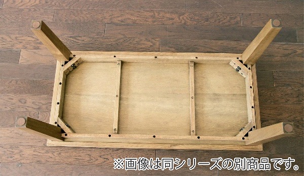 センターテーブル 幅110cm 木製 天然木 無垢材 傷防止 ローテーブル