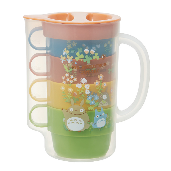 スケーター コップ アウトドア ケース付 となりのトトロ フラワー