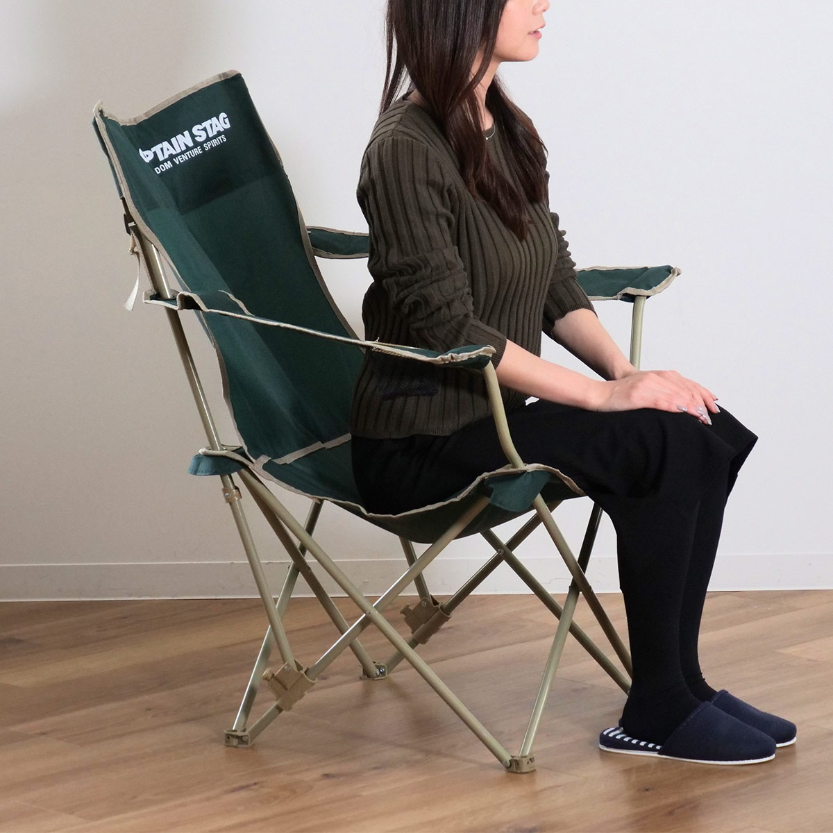 CAPTAIN STAG（キャプテンスタッグ） アウトドアチェア 折りたたみ