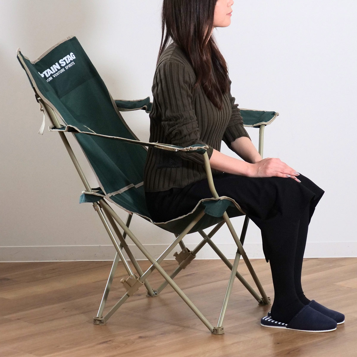 CAPTAIN STAG（キャプテンスタッグ） アウトドアチェア 折りたたみ