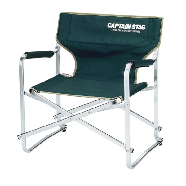 パール金属 アウトドアチェア ディレクターチェア 高さ56cm CSアルミ