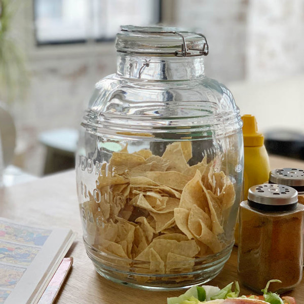 保存容器 ガラス製 エアータイトジャー 4.3L ダルトン DULTON