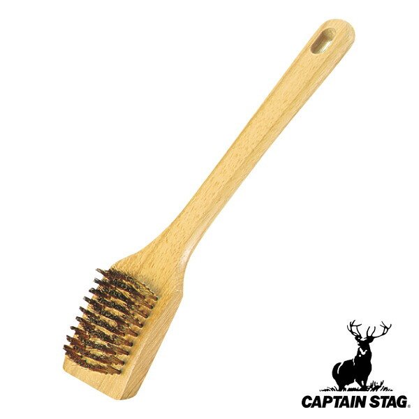 CAPTAIN STAG（キャプテンスタッグ） アウトドア ブラシ 鉄板焼器用