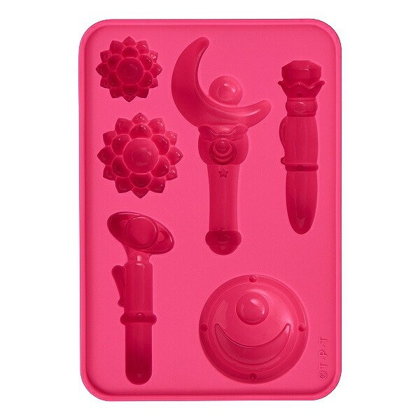 セーラームーン　製氷皿　アイス氷　ちびムーンペガサス 美少女戦士セーラームーン」のアイテムが氷に！ 銀水晶など4種を型取っ