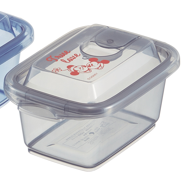 スケーター 保存容器 240ml ミッキーマウス エアー弁付き ふわっと盛り