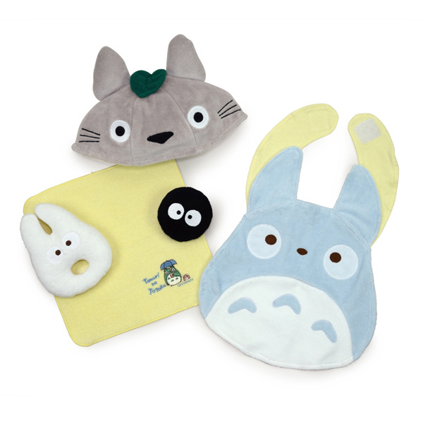 ギフトセット となりのトトロ トトロ ベビー ビブ ガラガラ 帽子 ミニ
