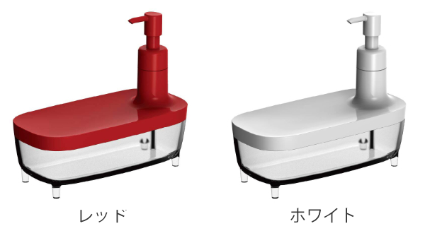 スポンジラック ディスペンサー付き スマートホーム2 （ 詰め替え