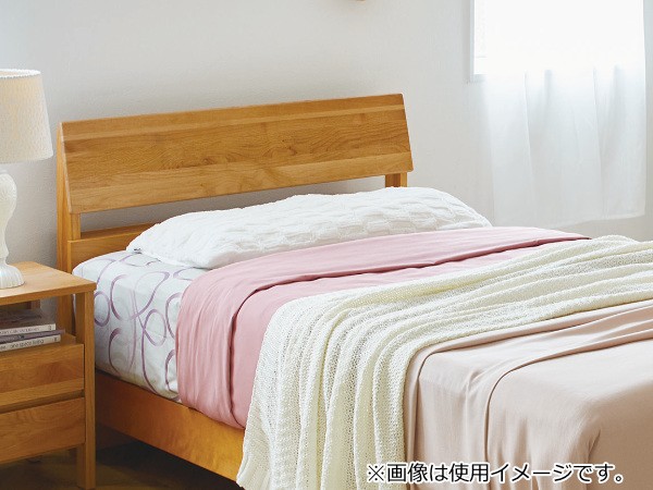 木製ダブルサイズすのこベッドヘッドボード付き すのこベッド ダブルサイズ 棚付き 国産 島根・高知県産 ひのき