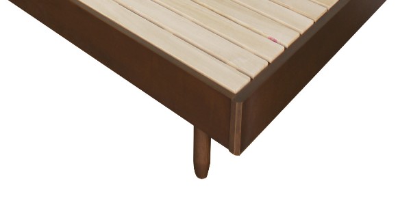 ベッド フレーム ダブル すのこベッド 桐 すのこ ヘッドボード 高さ