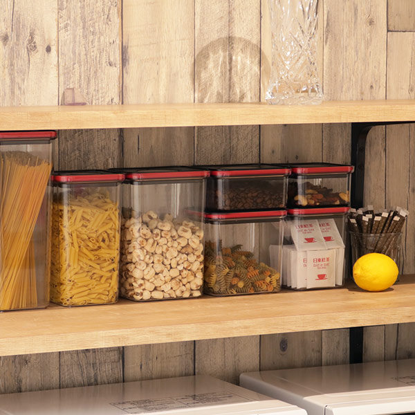 保存容器 600ml ロック付き 正方形 スマートシールコンテナ （ 食品