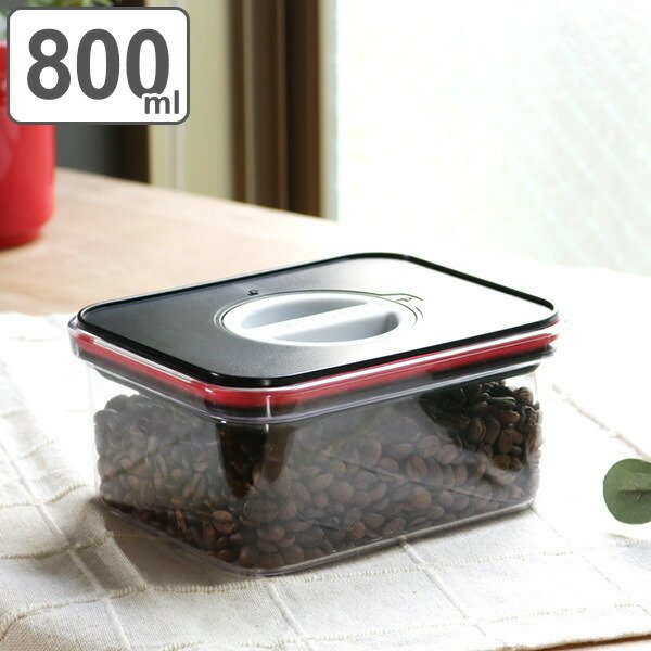保存容器 800ml ロック付き 長方形 スマートシールコンテナ （ 食品