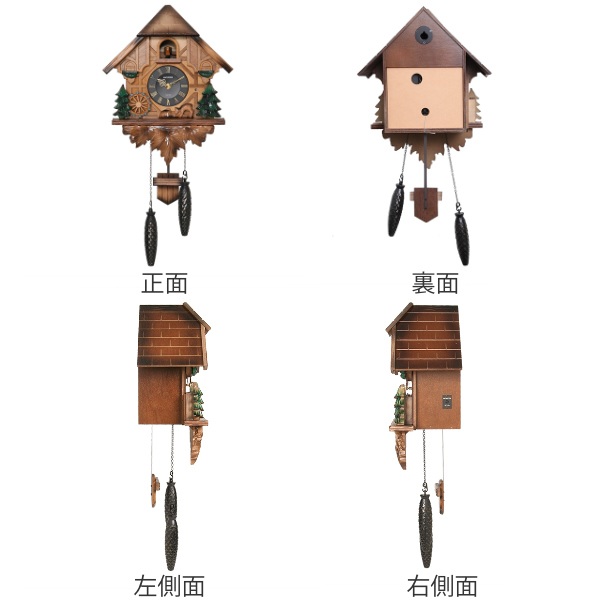 掛け時計 鳩時計 カッコー時計 カッコーティンバー （ 壁掛け時計