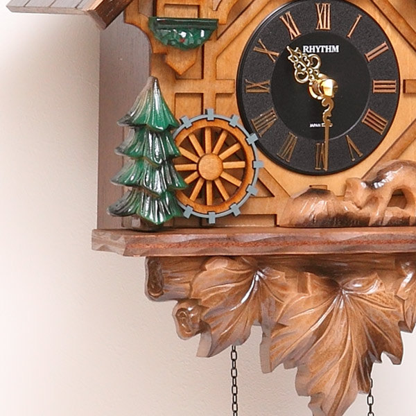 掛け時計 鳩時計 カッコー時計 カッコーティンバー （ 壁掛け時計