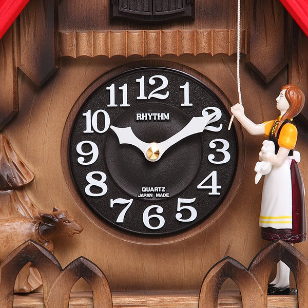 掛け時計 鳩時計 カッコー時計 カッコーチロリアン （ 壁掛け時計