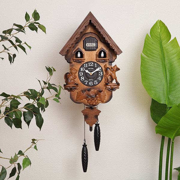掛け時計 鳩時計 カッコー時計 カッコーパンキー （ 壁掛け時計 振り子