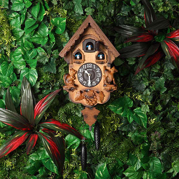 掛け時計 鳩時計 カッコー時計 カッコーパンキー （ 壁掛け時計 振り子
