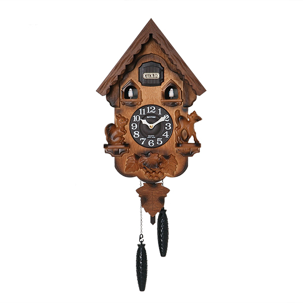 掛け時計 鳩時計 カッコー時計 カッコーパンキー （ 壁掛け時計 振り子