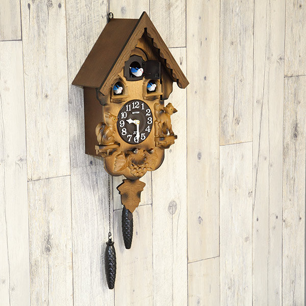 掛け時計 鳩時計 カッコー時計 カッコーパンキー （ 壁掛け時計 振り子