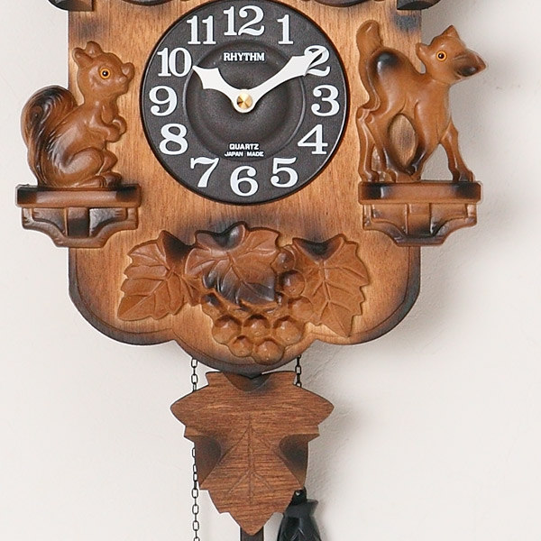 掛け時計 鳩時計 カッコー時計 カッコーパンキー （ 壁掛け時計 振り子