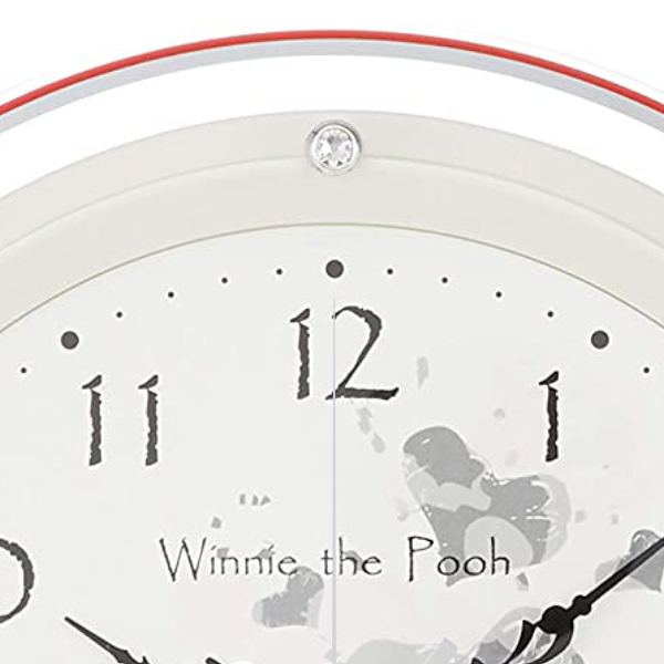 振り子時計 ディズニー くまのプーさん振り子時計 8MX407MC03