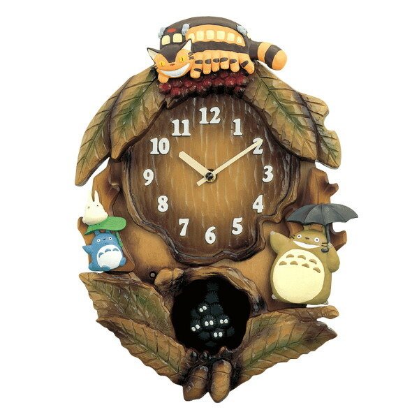 掛け時計 メロディー時計 となりのトトロ トトロ （ アナログ 時計
