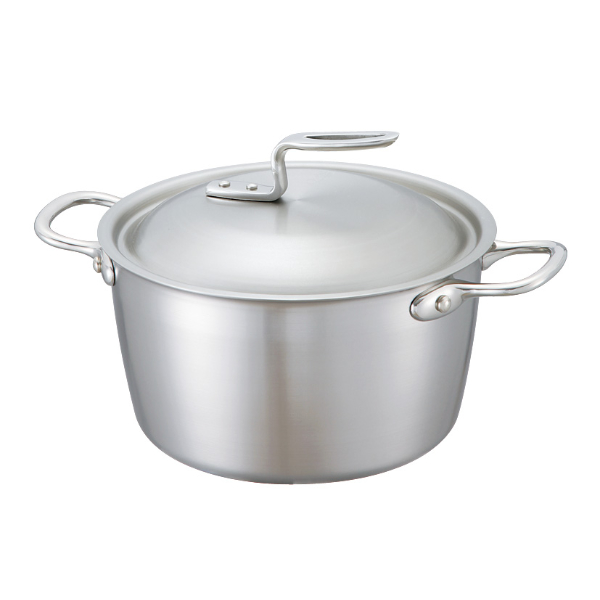 両手鍋 24cm IH対応 約5.5L 業務用 クィーンポットS （ ガス火対応