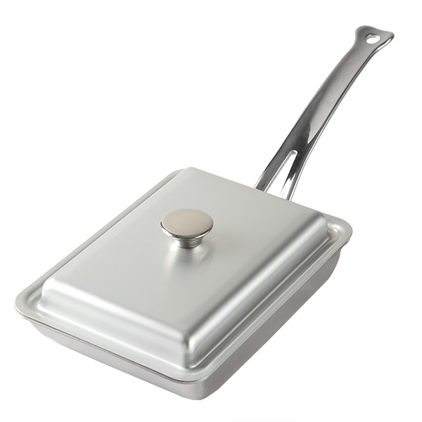 玉子焼き器 IH対応 蓋付き クィーンパン 中尾アルミ （ ガス火対応